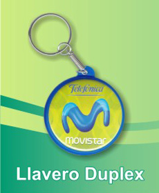Llavero duplex -Articulo Publicitario Peru