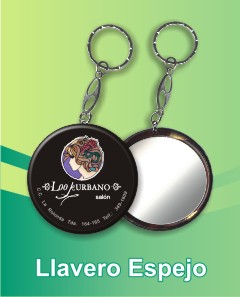 Llavero espejo - Articulos Publicitarios