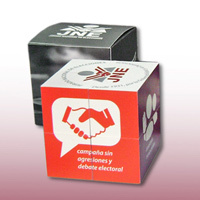 Foto Cubo JNE Pacto Etico FotoCubo - Merchandising Peru